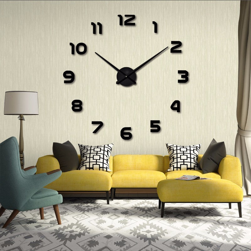 Living Room Super Acrylic DIY Wall Clock Living Room