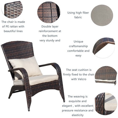 Patio Chair With Cushions