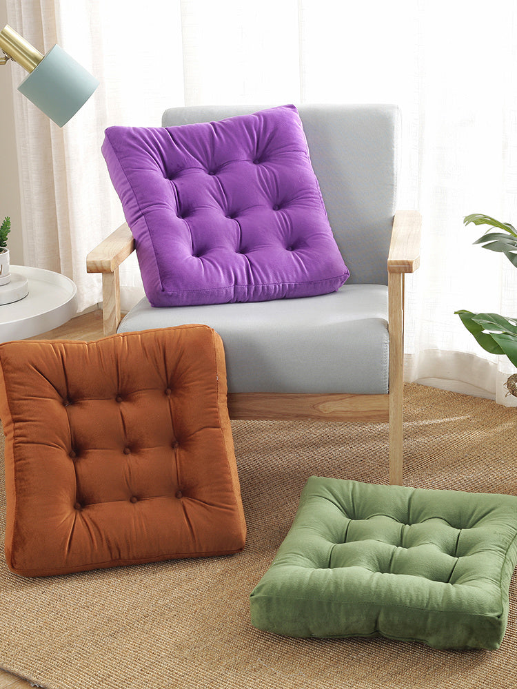 Thicken Plush Cushions For Sitting In Winter